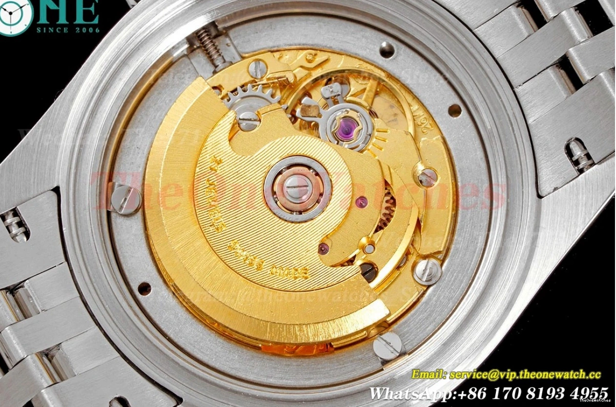 GMF Green SS Stk A2671 279174 904L 28MM Datejust Jub SS 0413